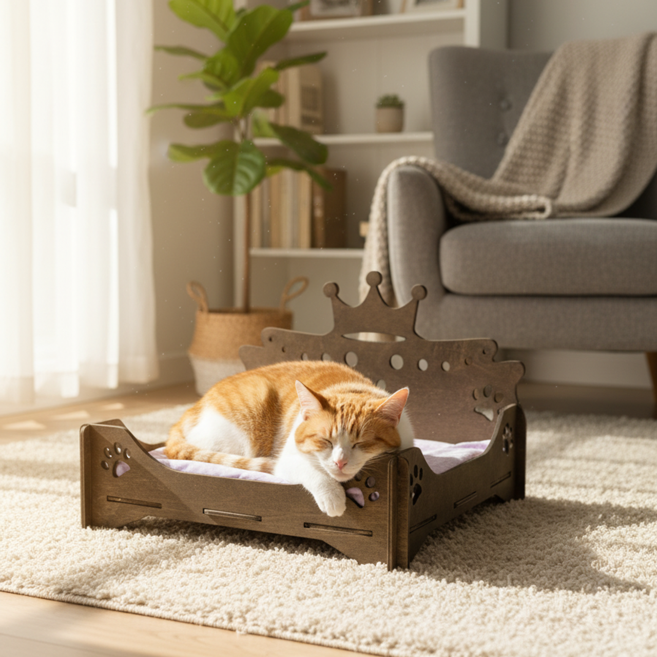 Лежанка «Королевская» Темная. Murstyle