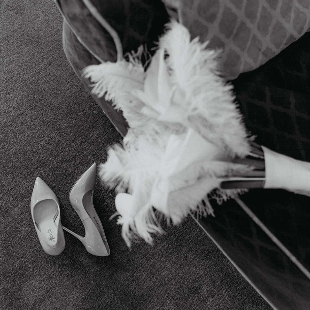 Black and white Wedding