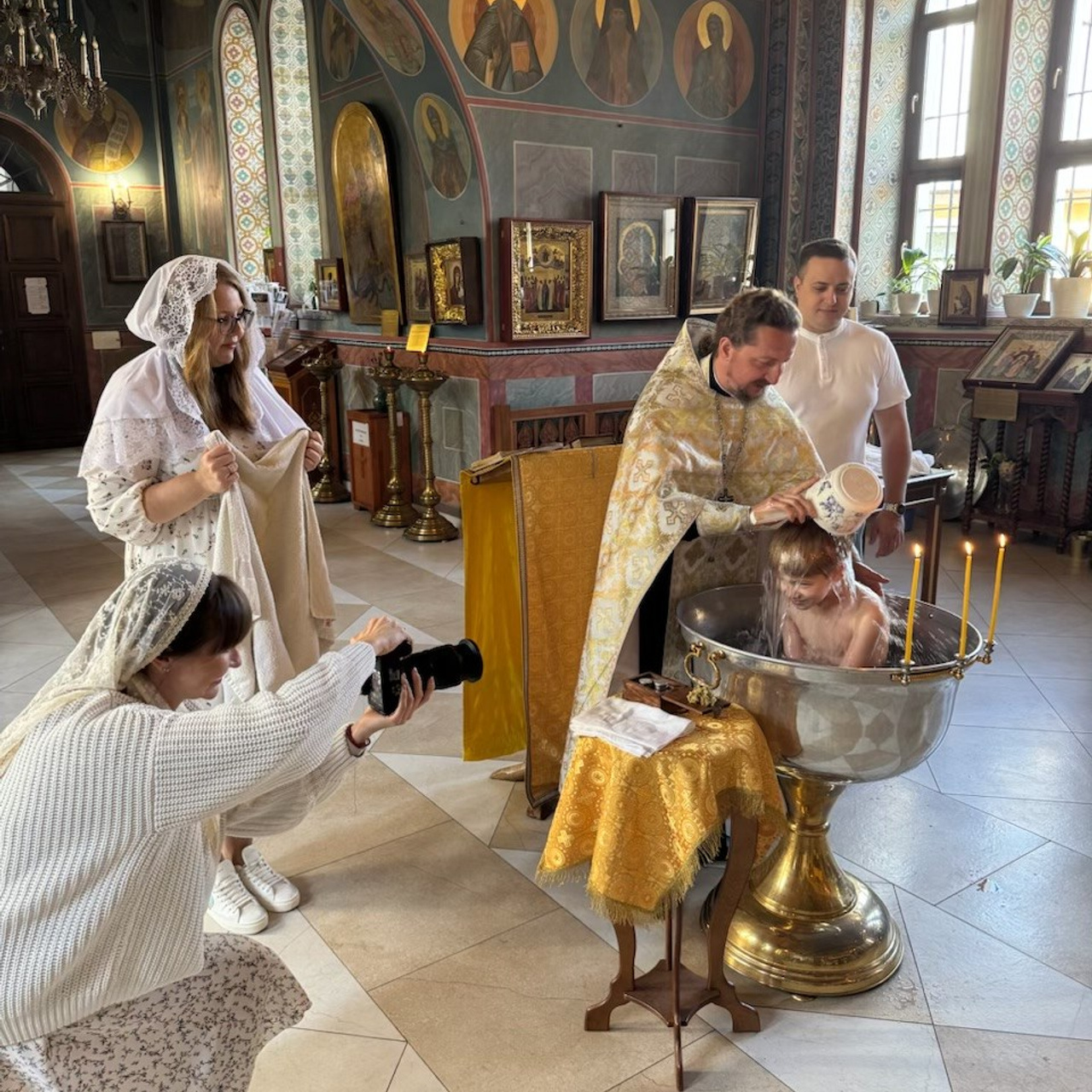 Съемки таинств