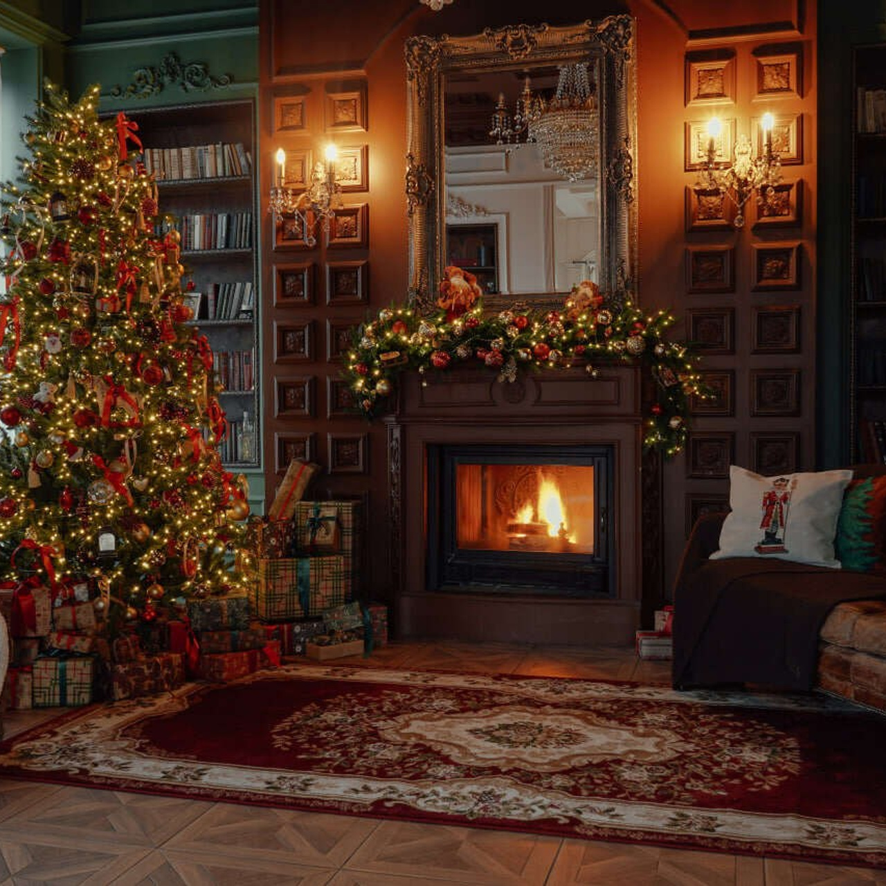 LEONA — зал БИБЛИОТЕКА