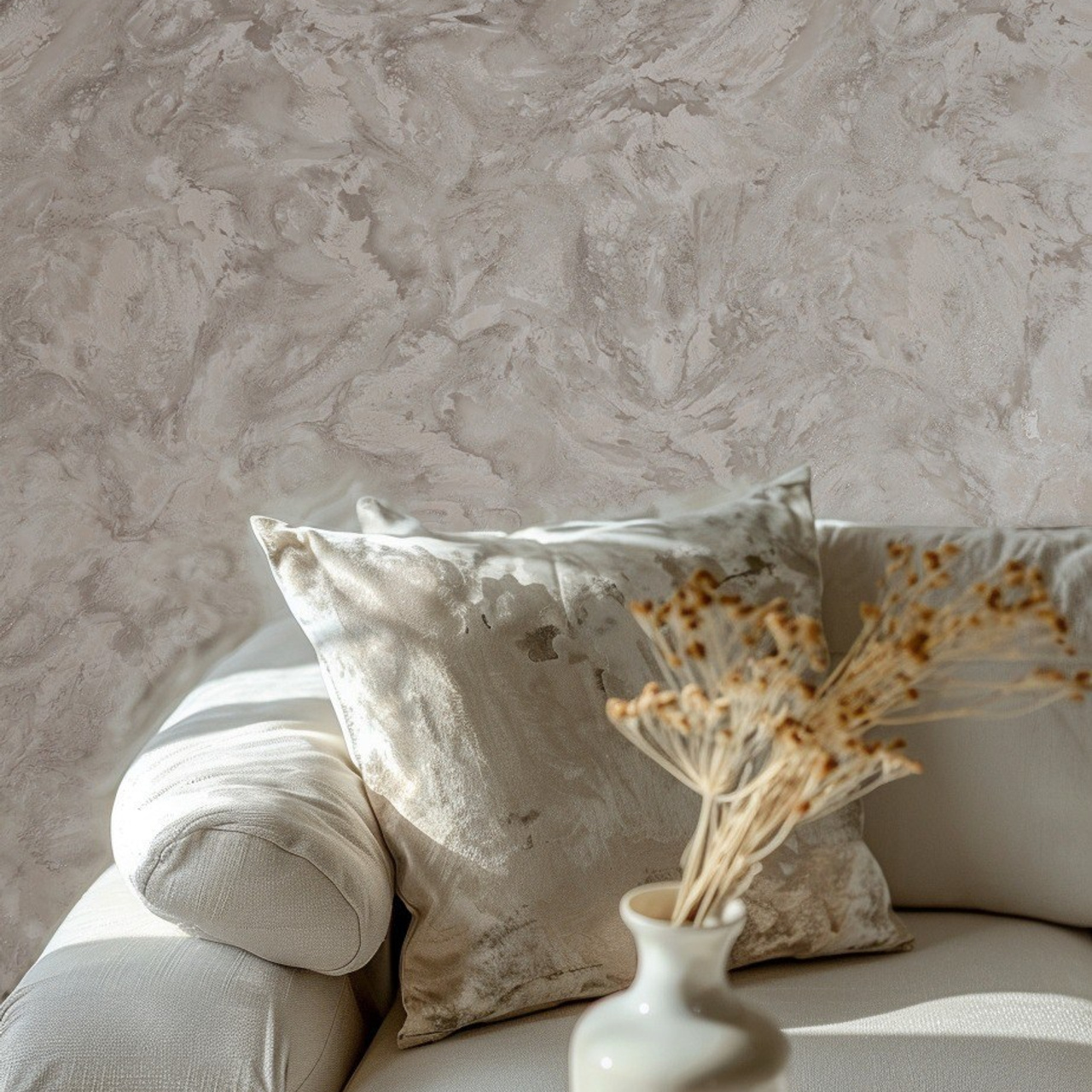 Эстетичная съемка с акцентом на минималистичные формы и натуральные материалы.