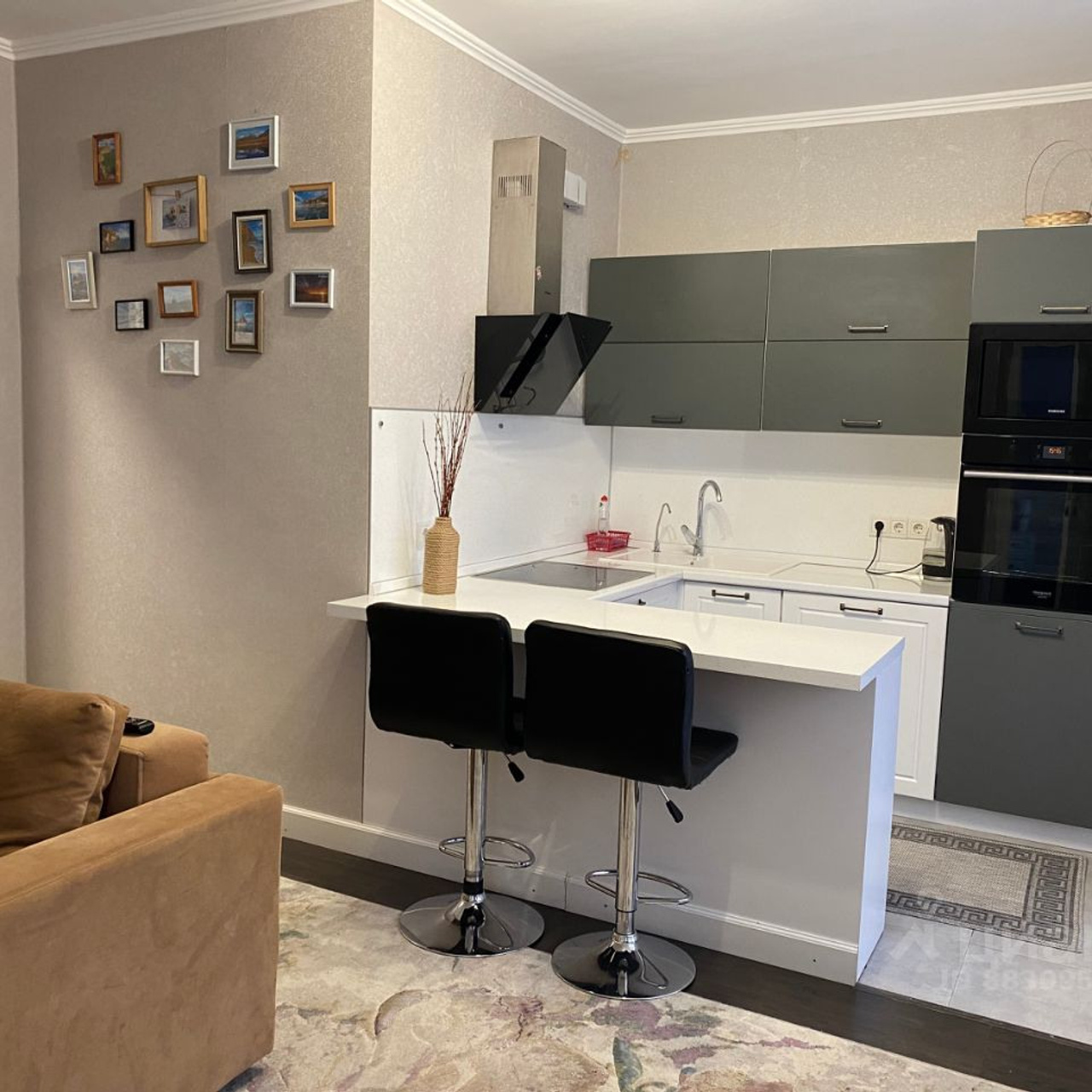 1-комнатная на Молокова