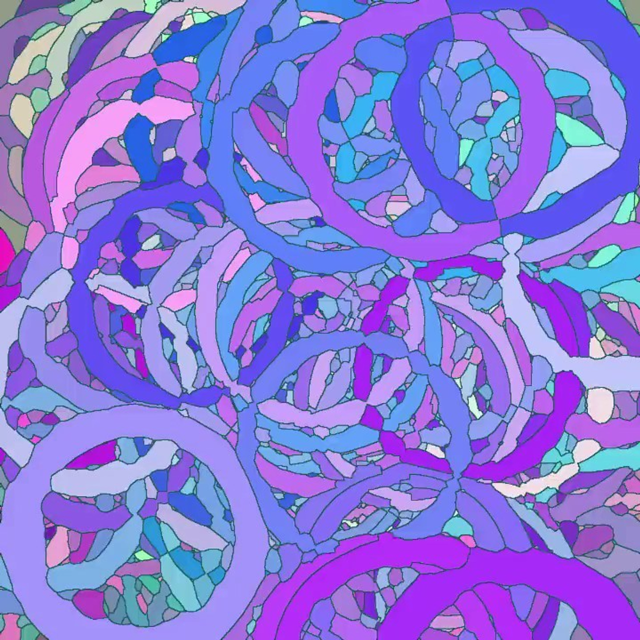 Generative graphics. Pauline limpoo, media artist