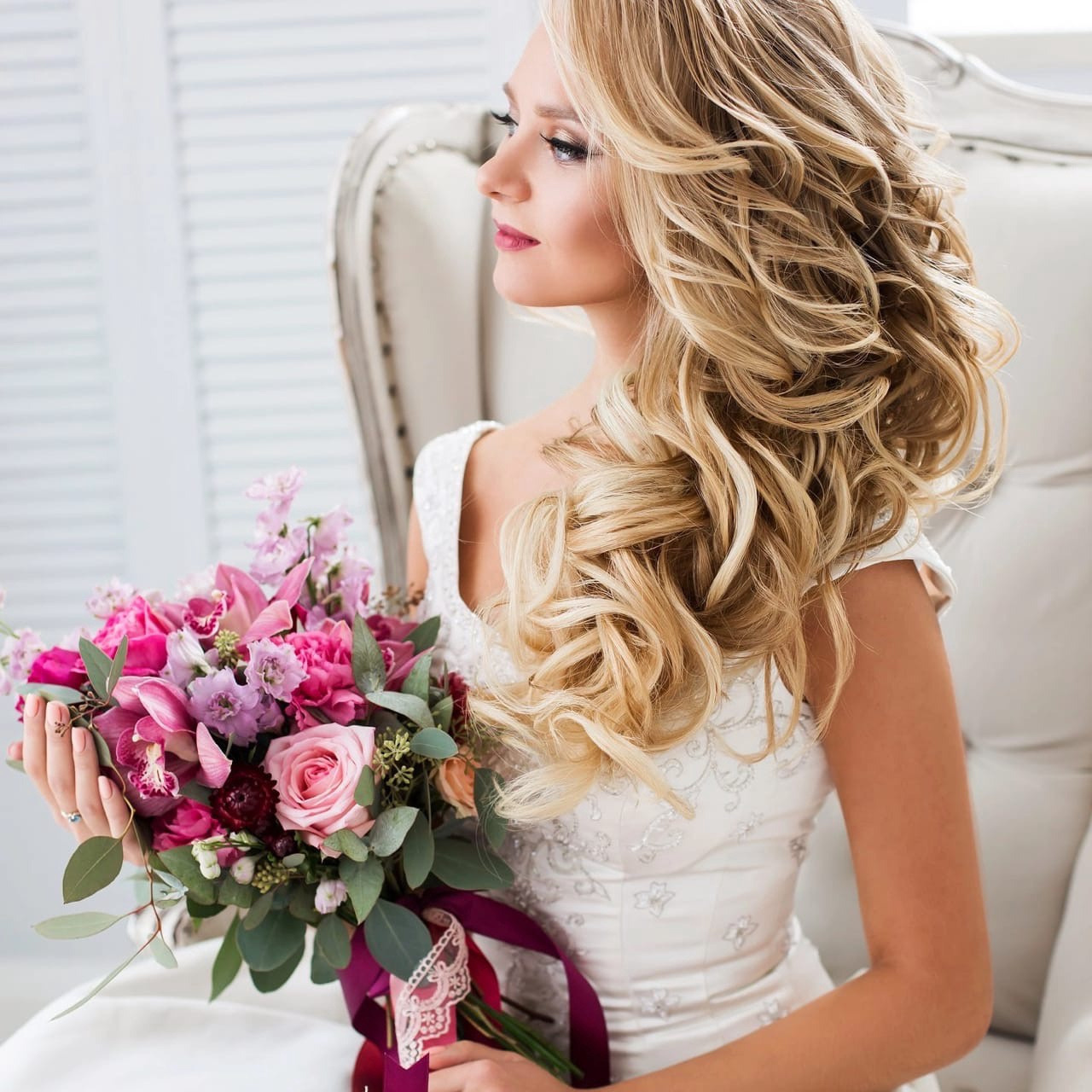 Портфолио Натали Брайт. топ. Салон свадебных стилистов