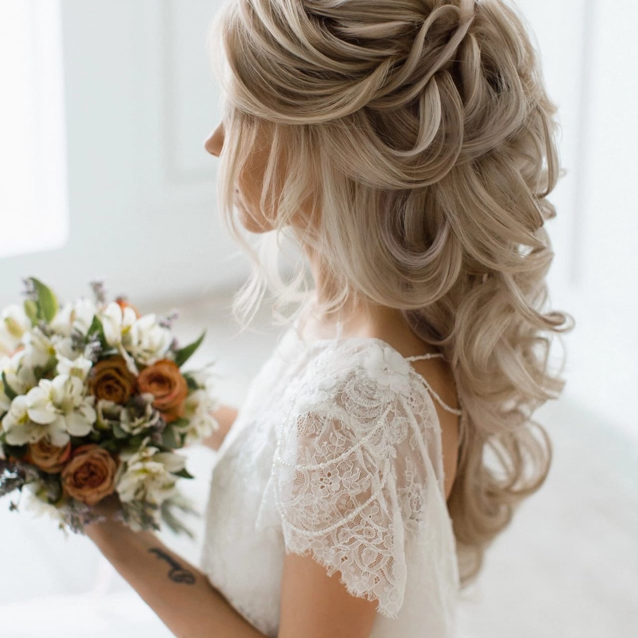 Портфолио Натали Брайт. топ. Салон свадебных стилистов