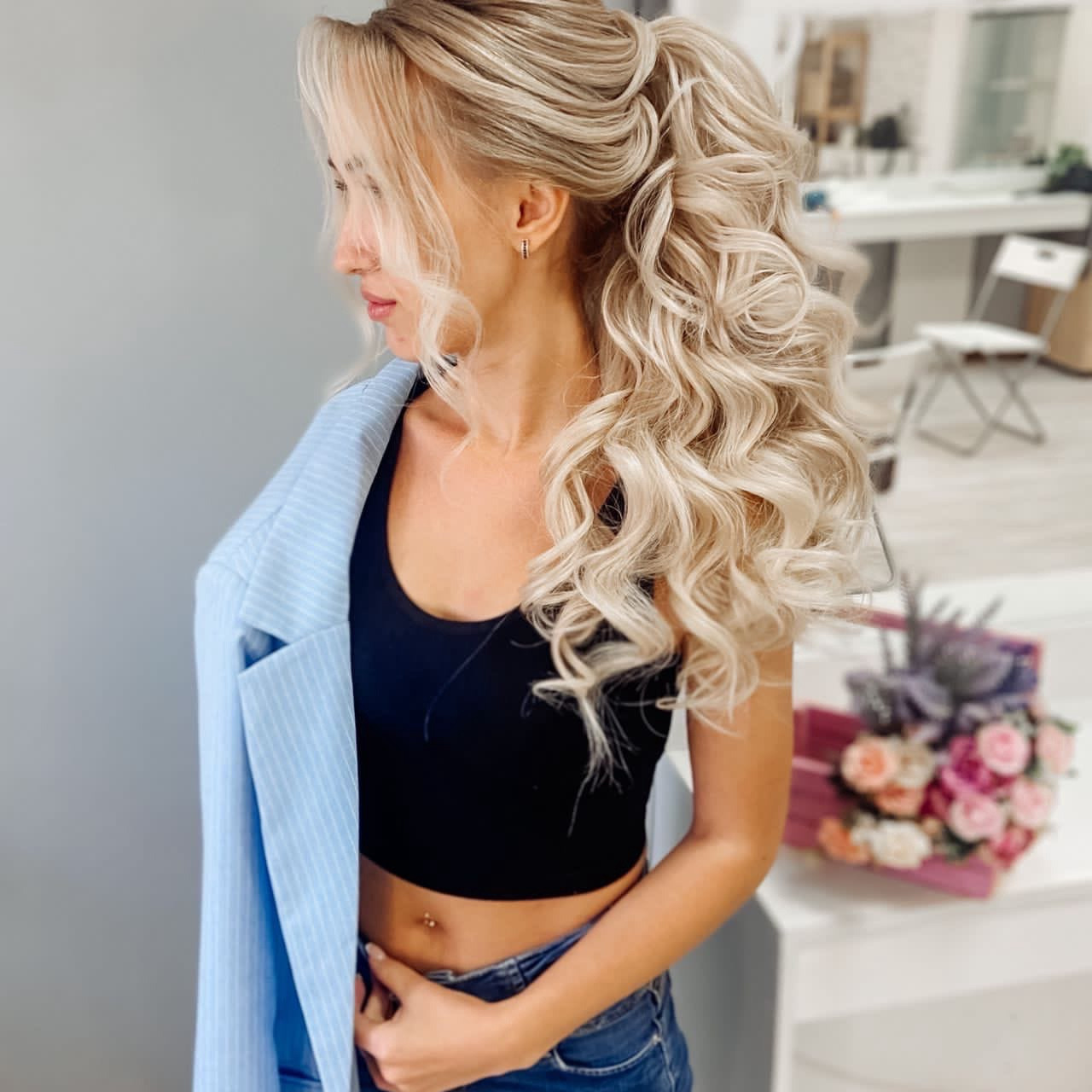 Портфолио Натали Брайт. топ. Салон свадебных стилистов