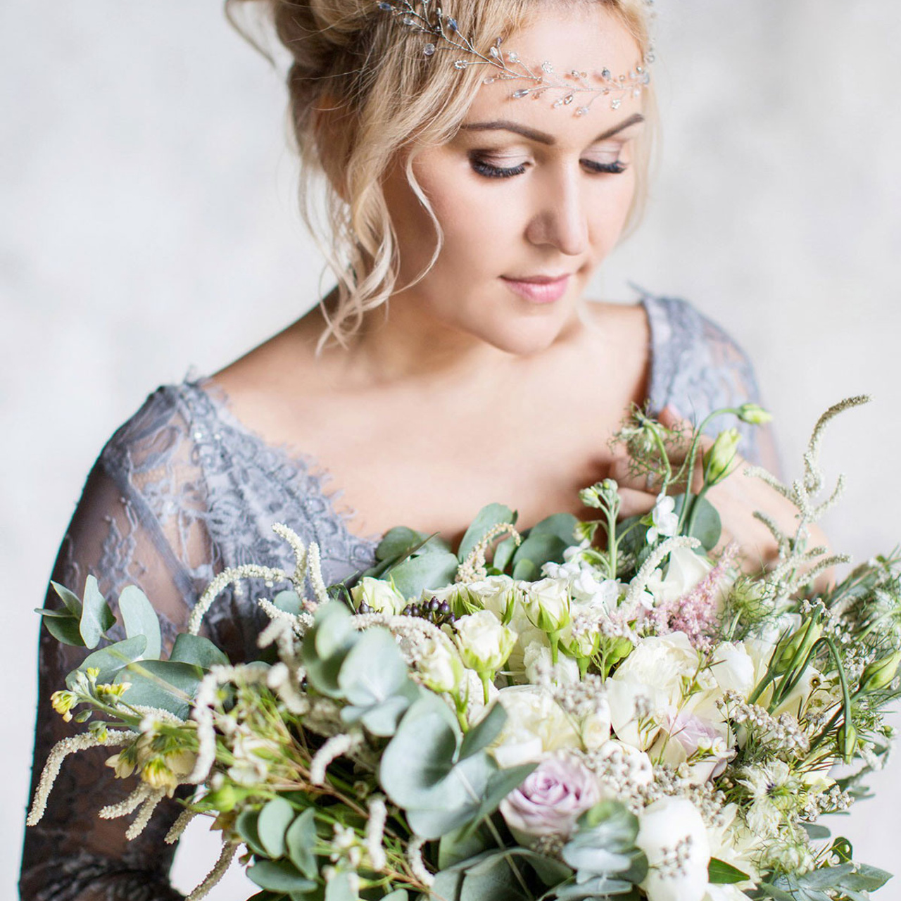 Портфолио свадебного стилиста, визажиста Кандаловой Елены. Салон свадебных стилистов