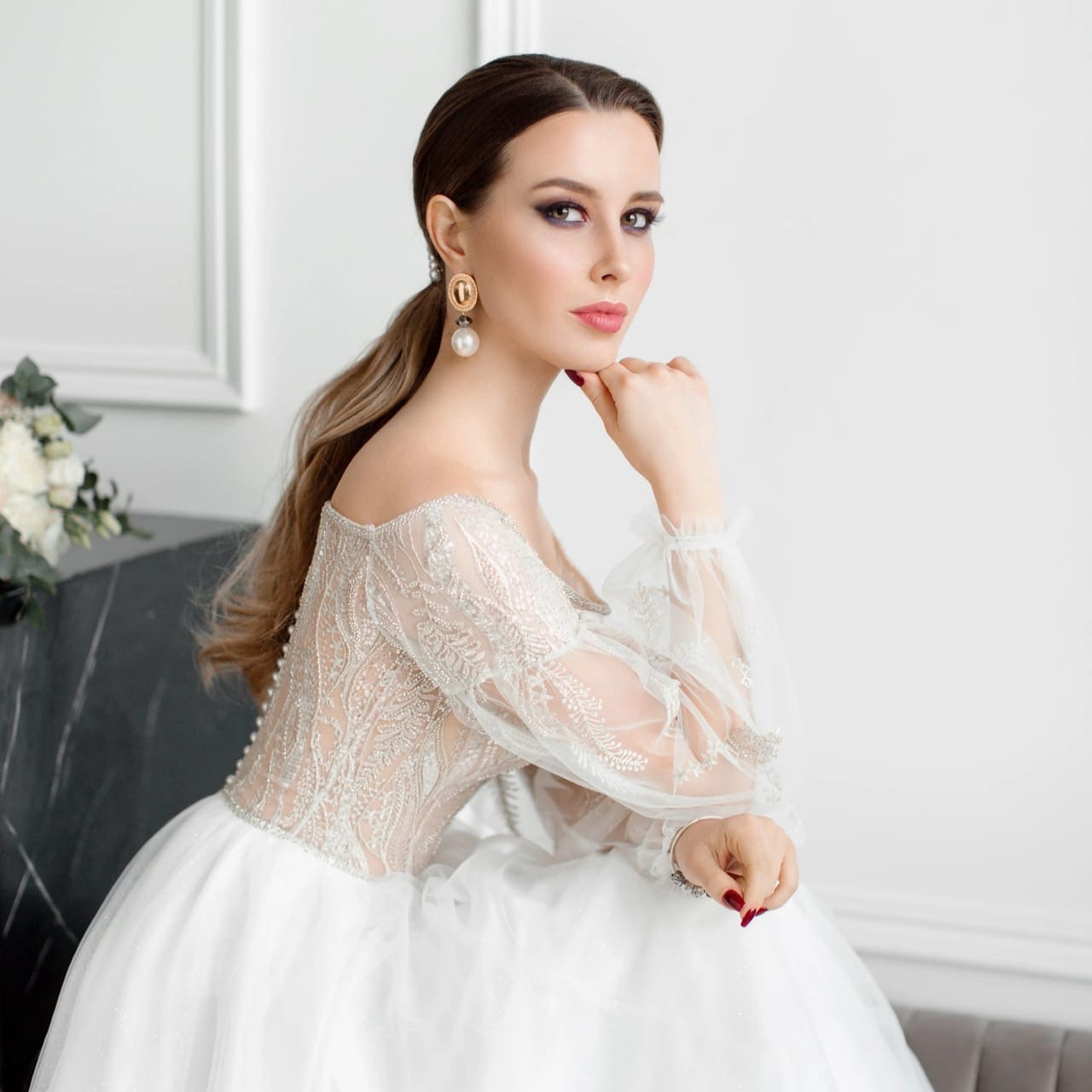 Портфолио Натали Брайт. топ. Салон свадебных стилистов