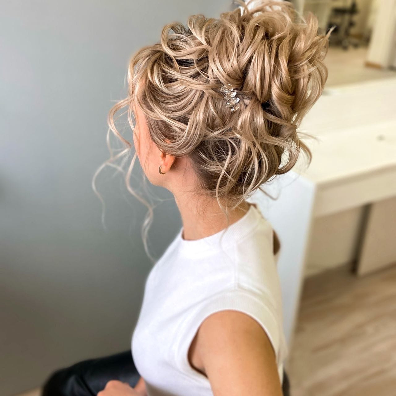 Портфолио Натали Брайт. топ. Салон свадебных стилистов