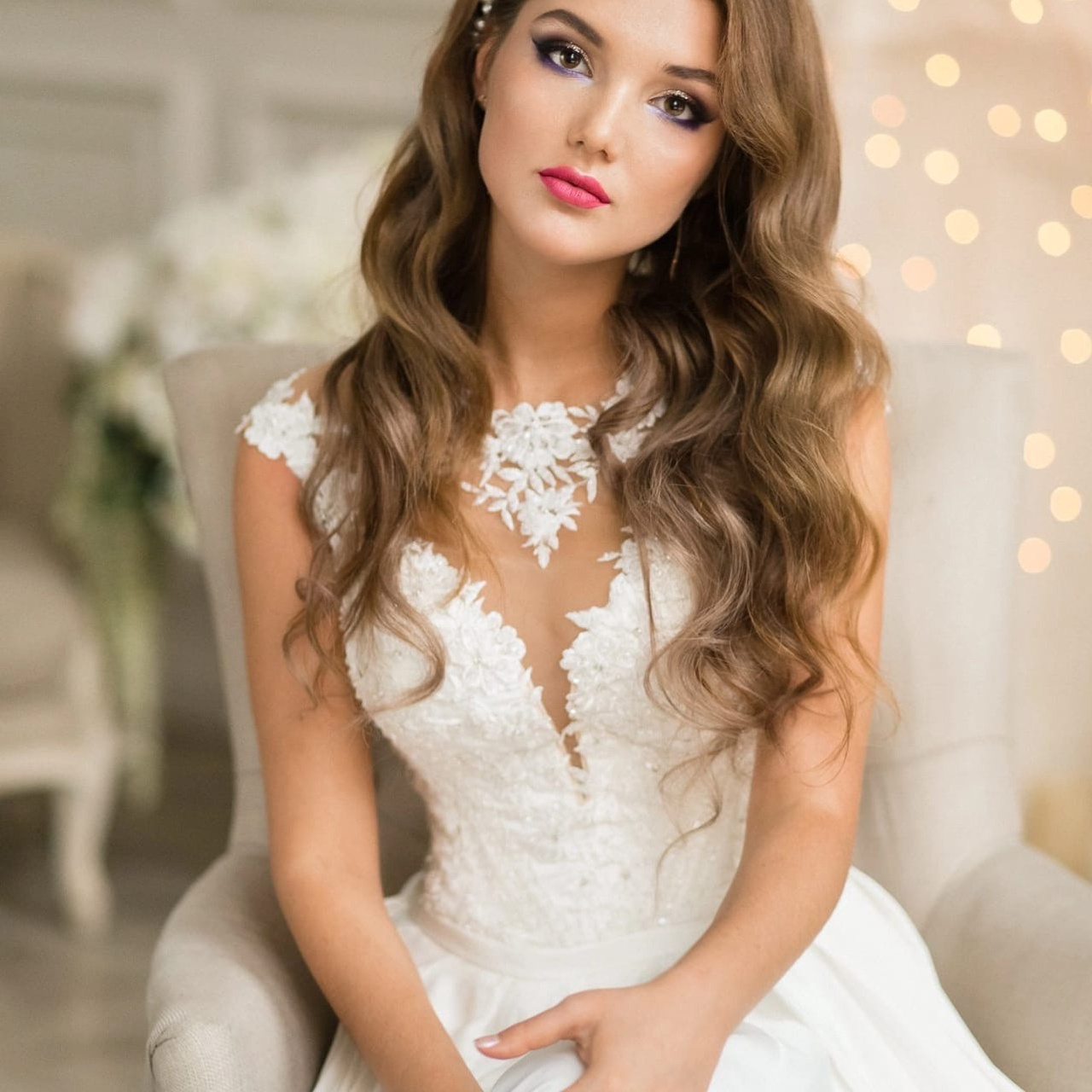 Портфолио Натали Брайт. топ. Салон свадебных стилистов