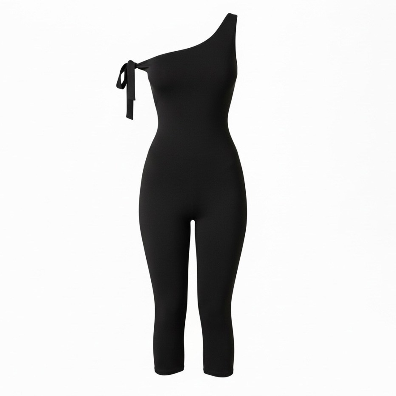 Комбинезон на завязках черного цвета. Alice Version
