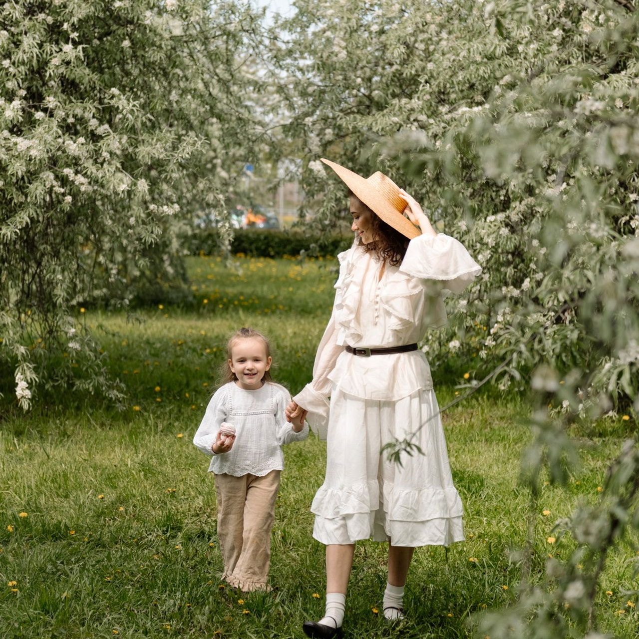 семейная. Ольга с дочкой