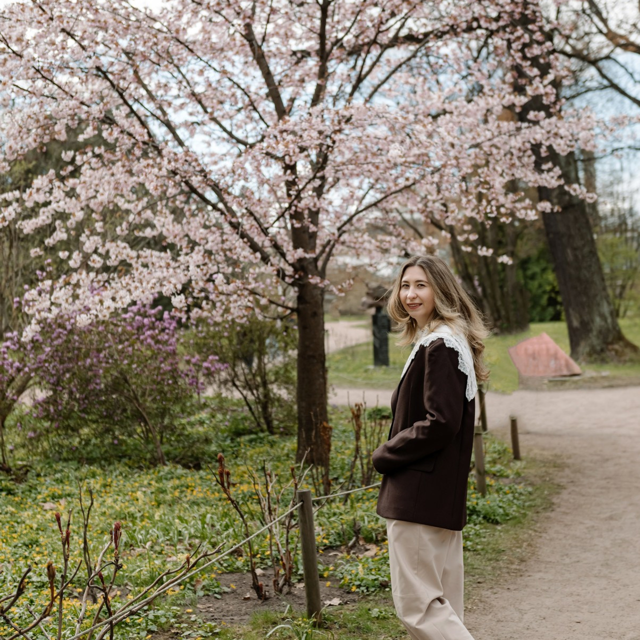 Марина с&nbsp;сакурой