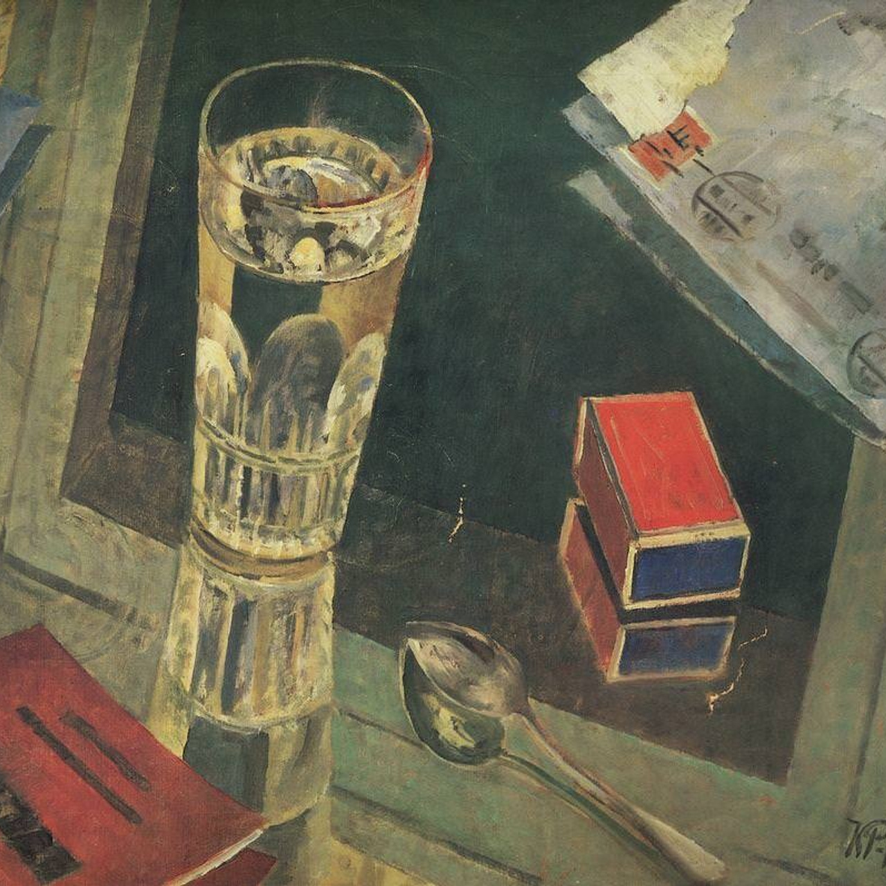 Натюрморт с письмами