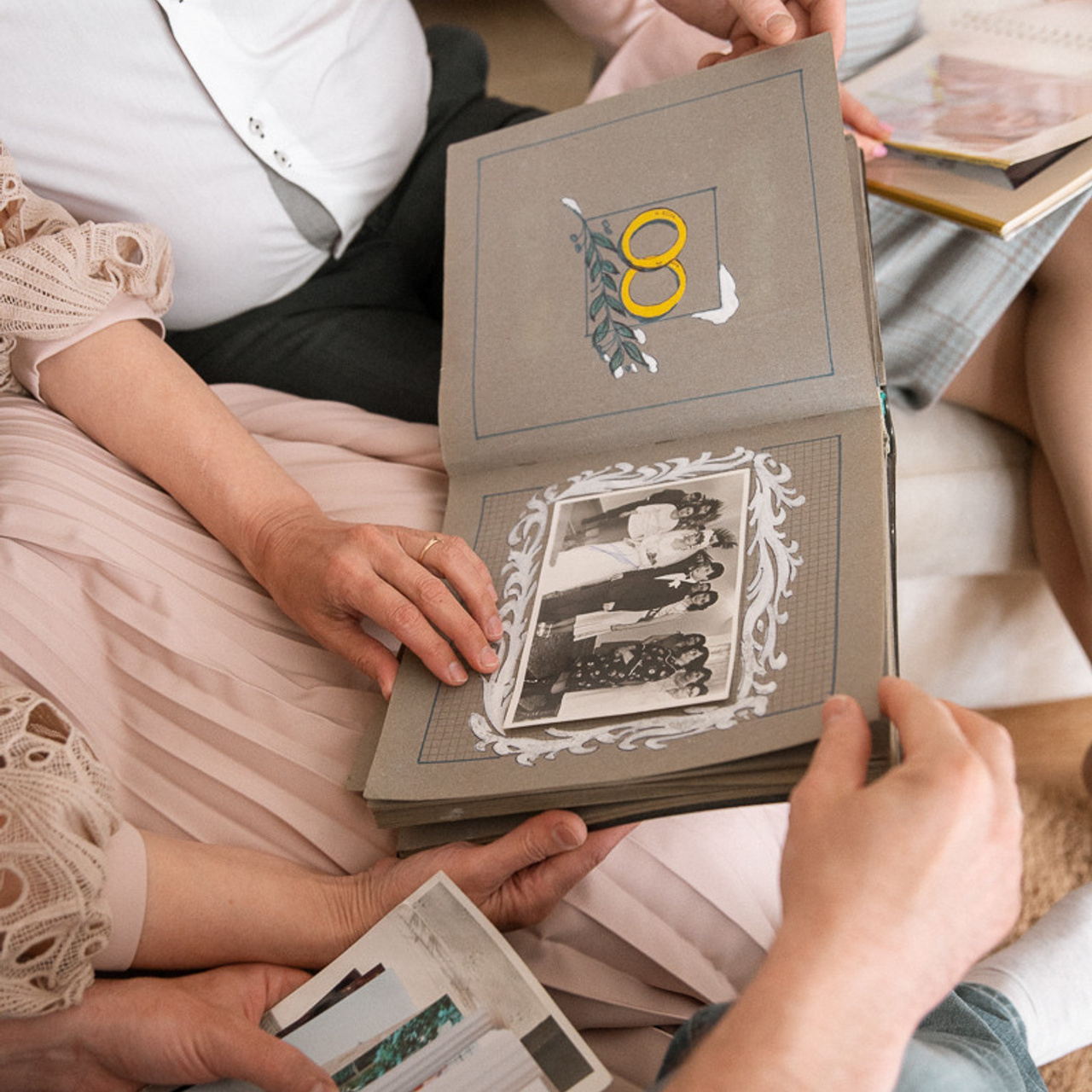 Домашняя съемка (большая семья)