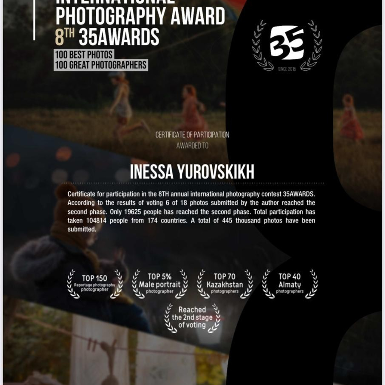 Ежегодная Международная фотопремия 35AWARDS