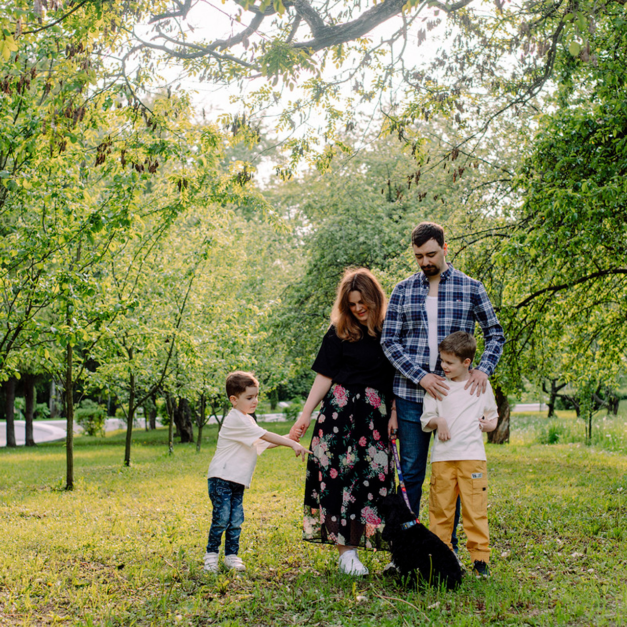 прогулка в парке