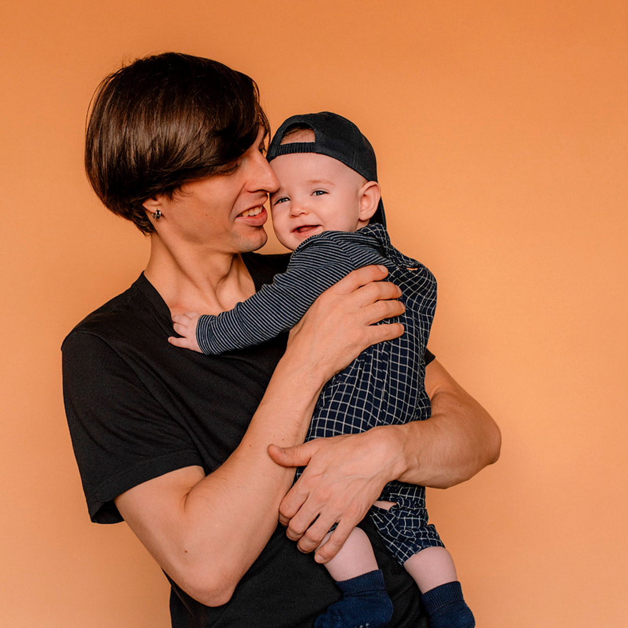 Валя, Саша и малыш Ян