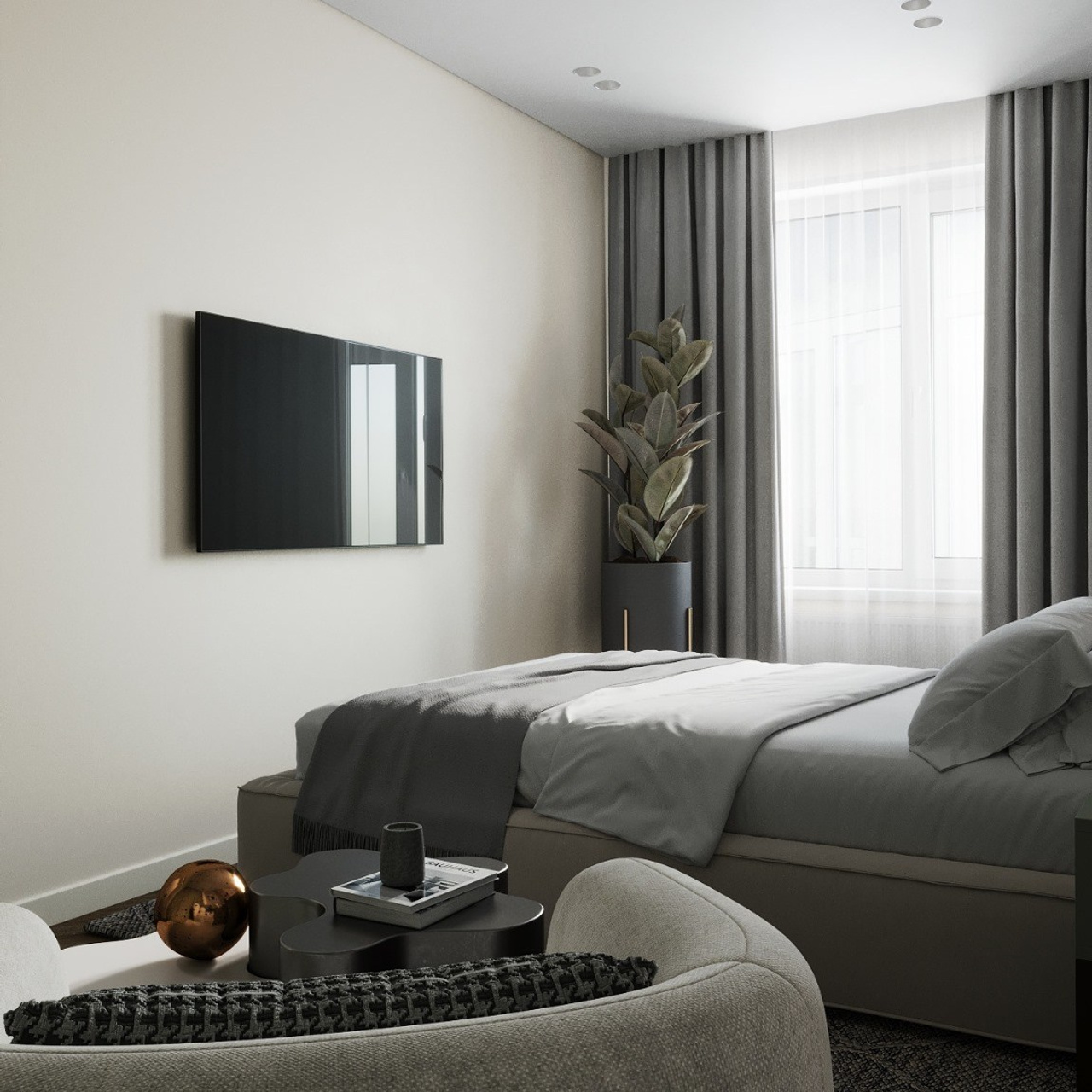 дизайнер интерьера Цегельникова Татьяна. Дизайн-проект квартиры.