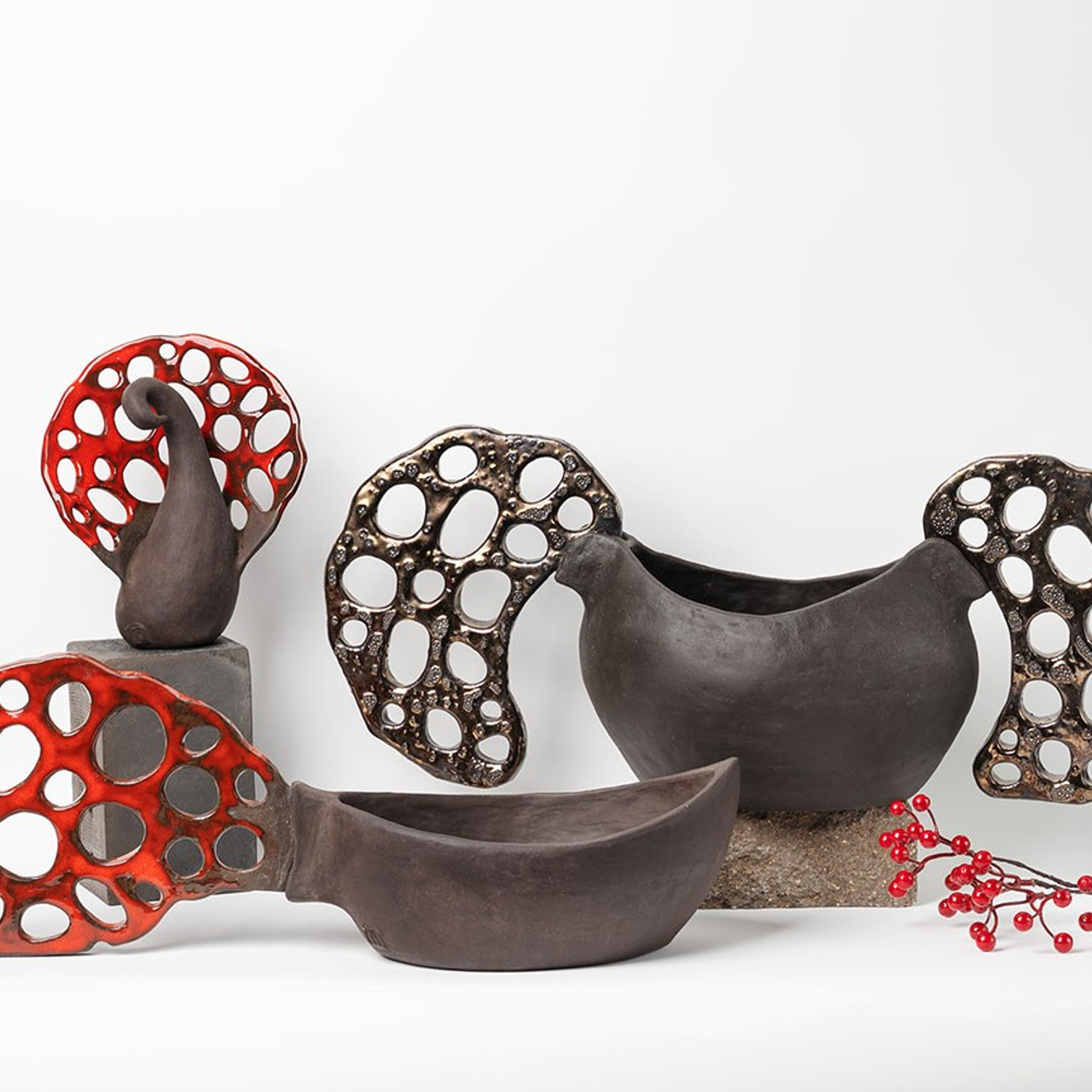 Вазы Жар-птица