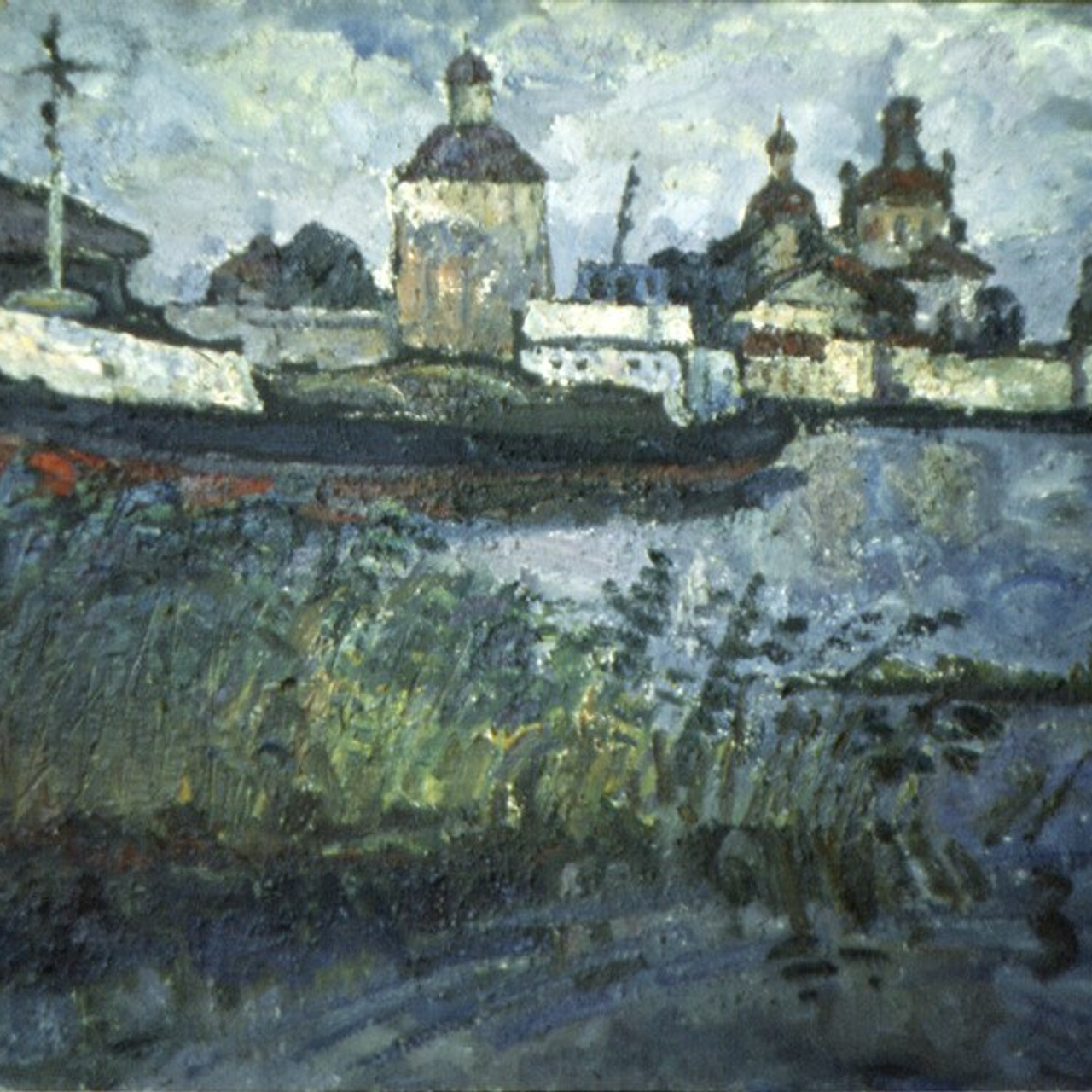 «На Сиверском озере» 1970 год Вологодская картин. галерея