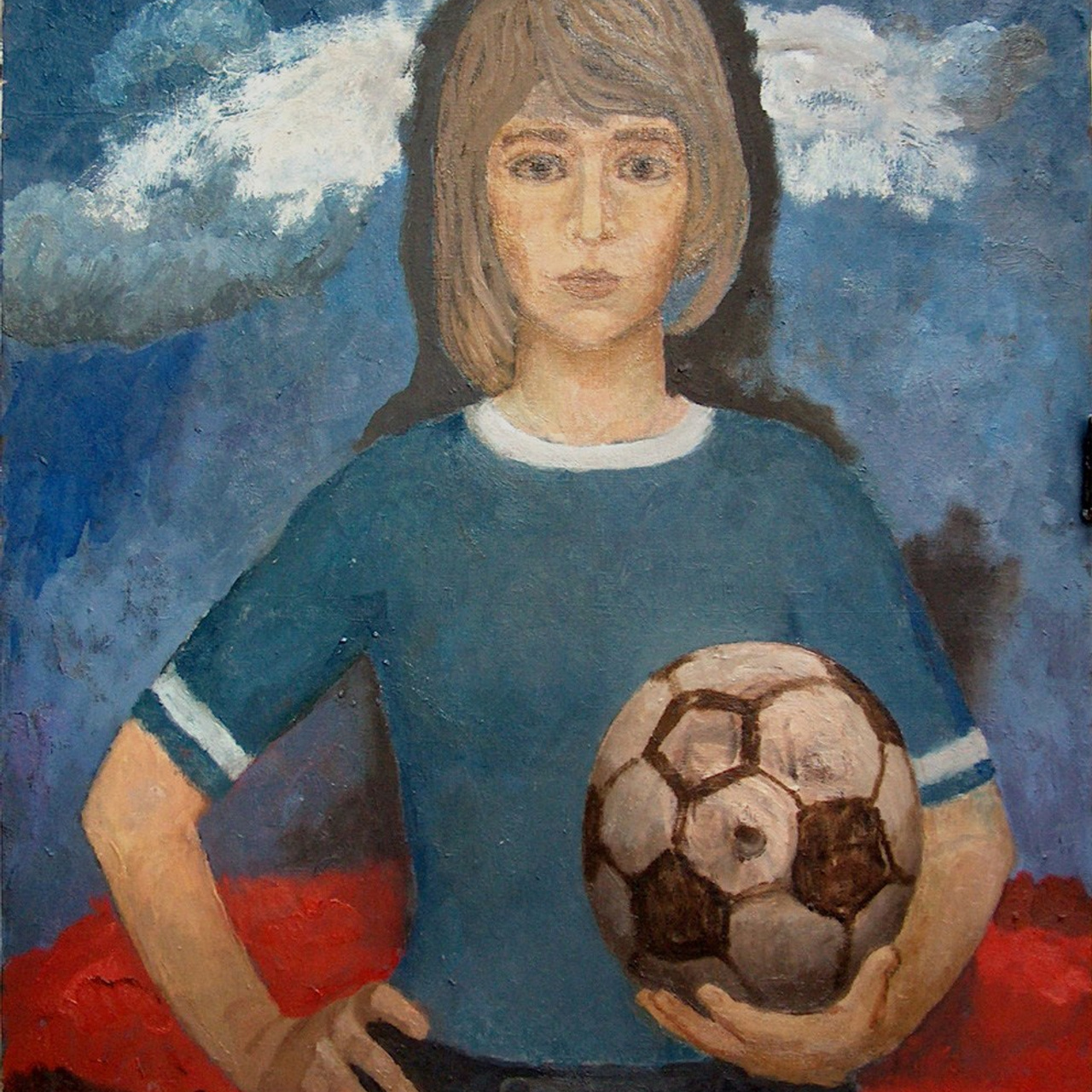 «Девушка с мячом» 1983 год Собр. Т.Вонг. Гонконг