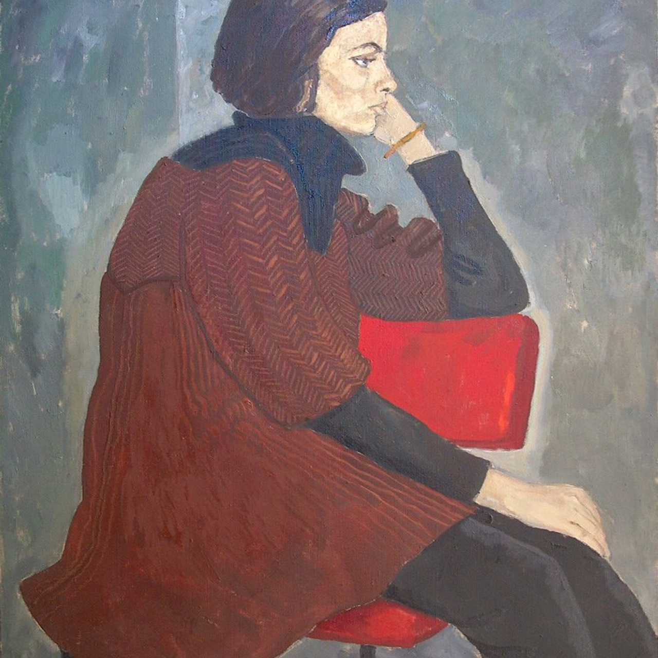 «Женский портрет» 1980 год Собр. Т.Вонг. Гонконг