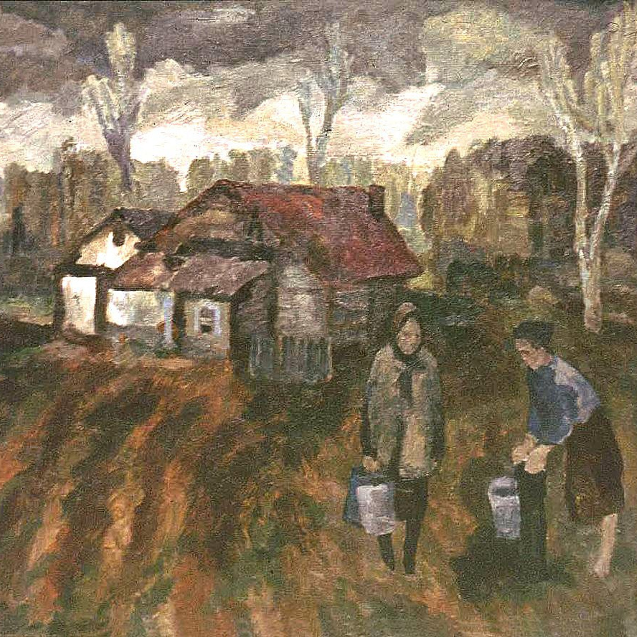 «У колонки» 1996 год Собр. Д. Томас. Мадрид