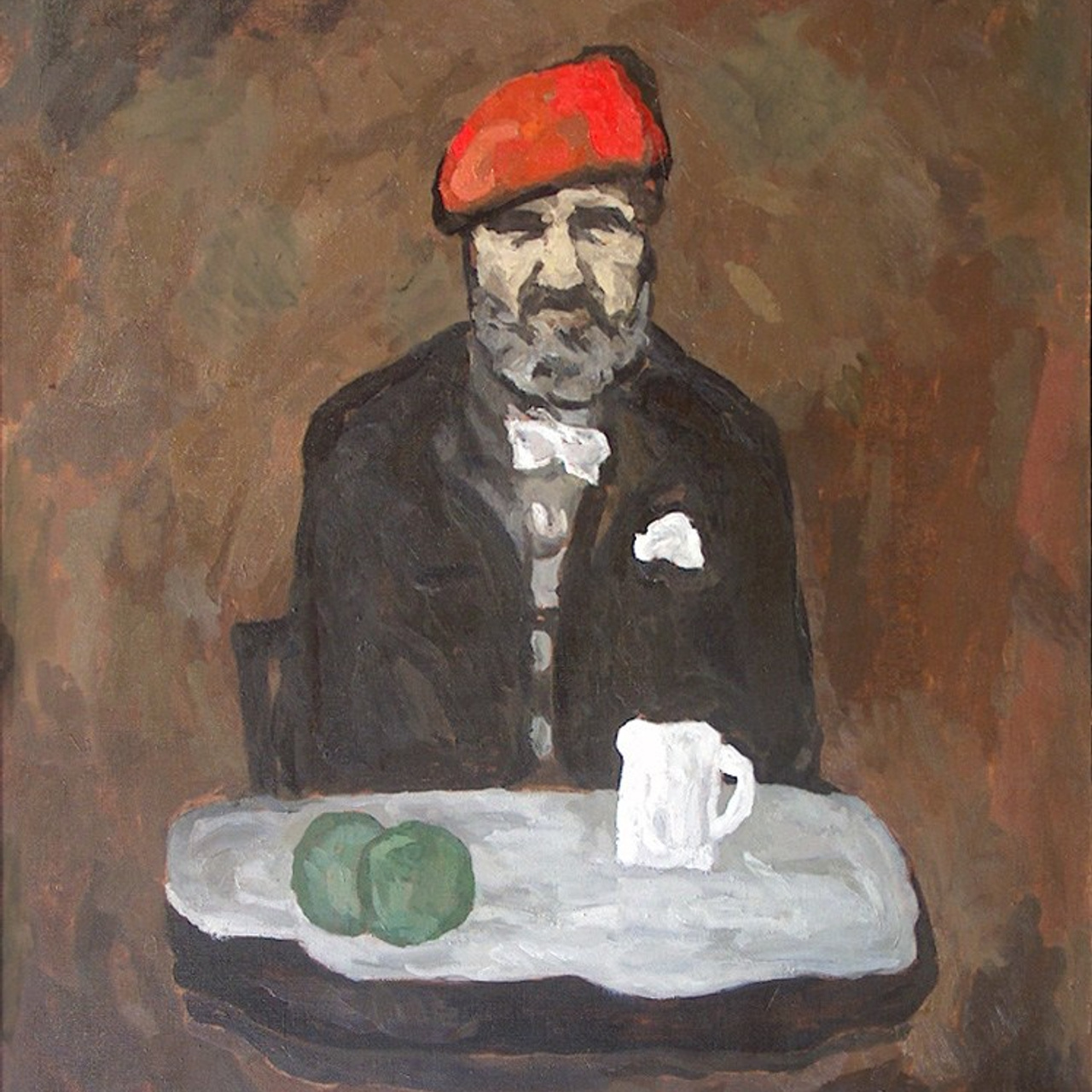 «Человек в красном берете (Ким Бритов)» 2001 год