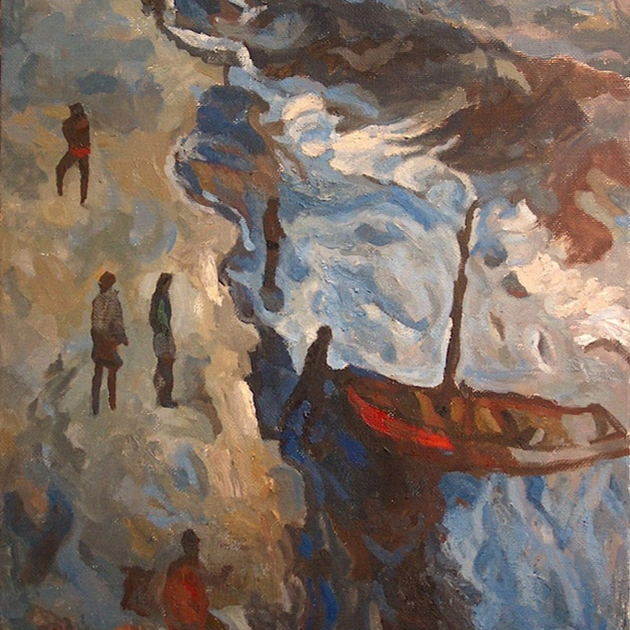 «На морском берегу» 2005 год Собр. А.Миронова. Москва