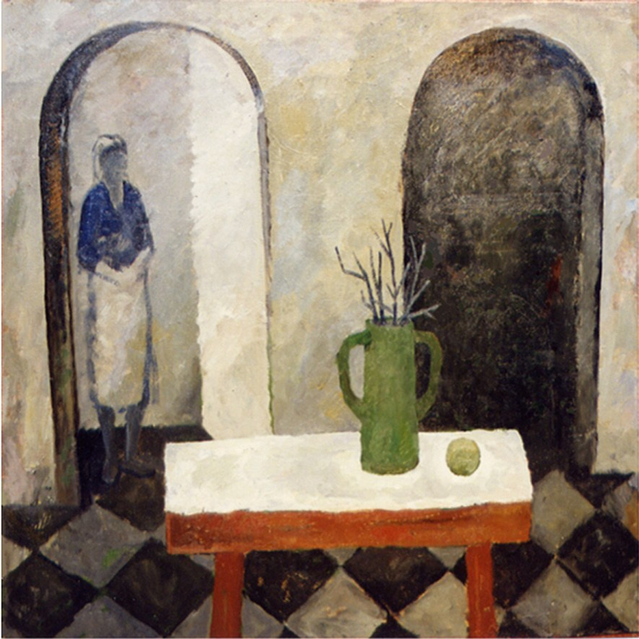 «Натюрморт в интерьере» 1988 год Собр. Д. Томас. Мадрид