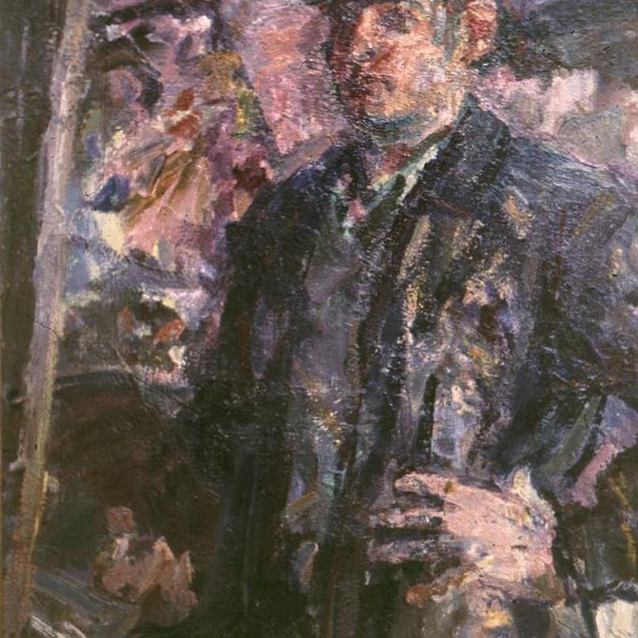 «В мастерской» 1959 год Вологодская картинная галерея