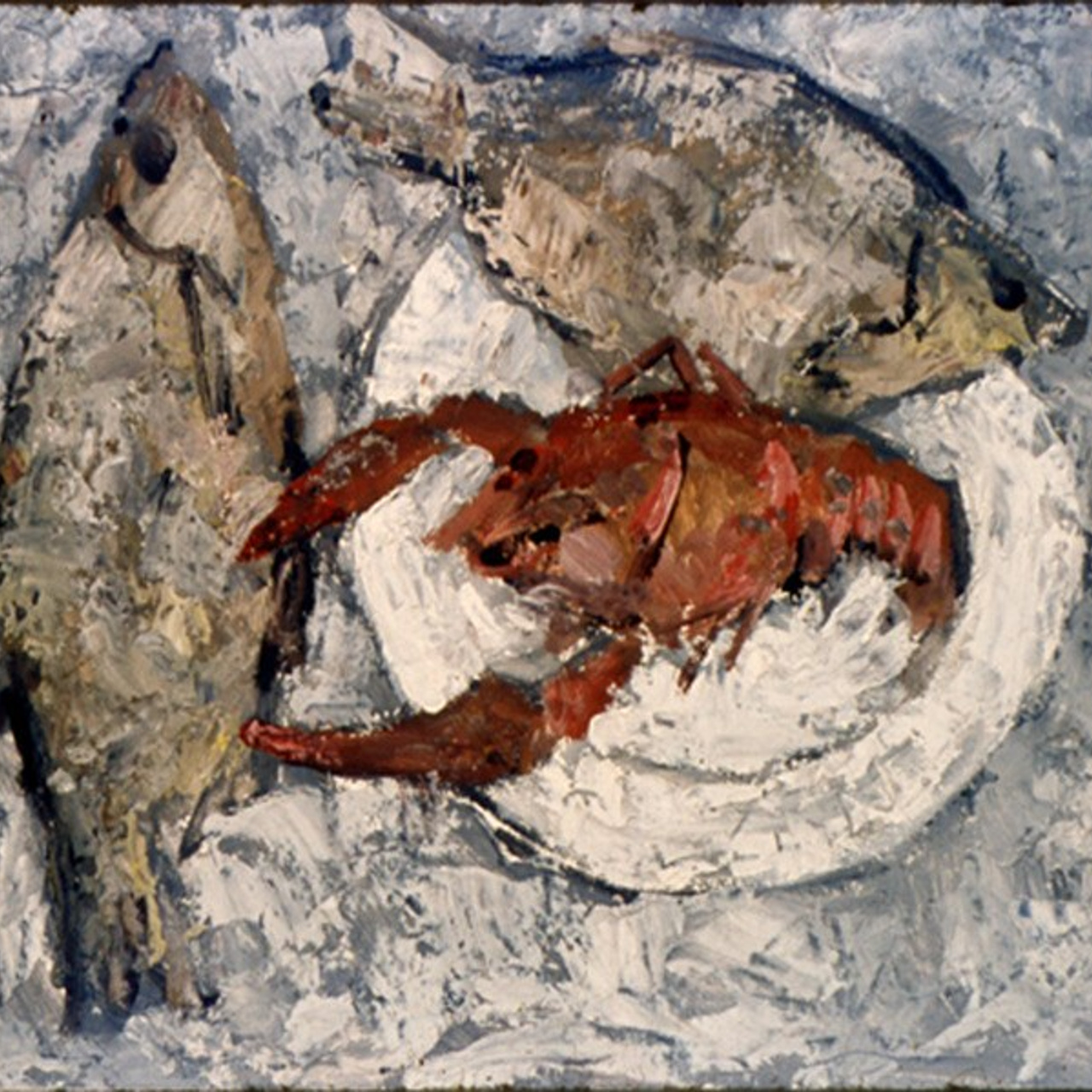 «Рак и две рыбы» 1971 год Тульский музей изобр. иск.