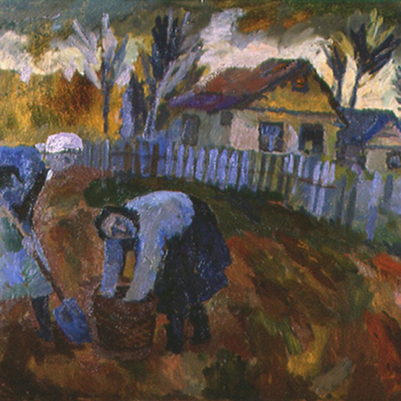 «В огороде» 1989 год Собр. Д. Томас. Мадрид