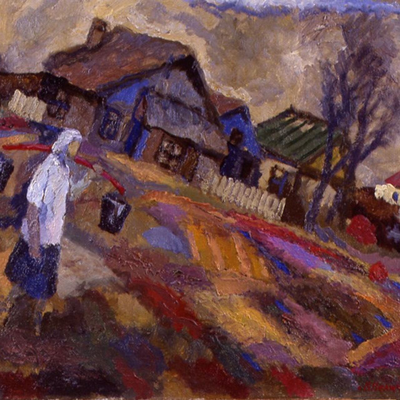 «С коромыслом» 1989 год Собр. Д. Томас. Испания