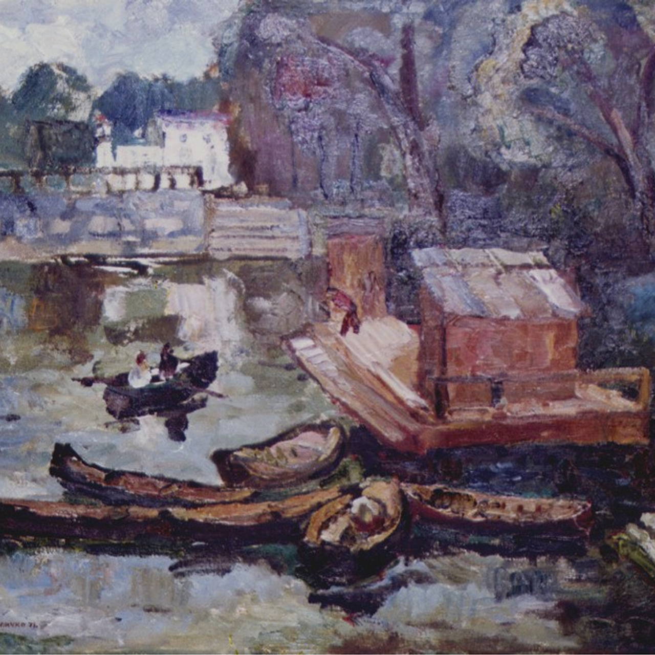 «В старом парке» 1971 год Собр. Д. Томас. Испания