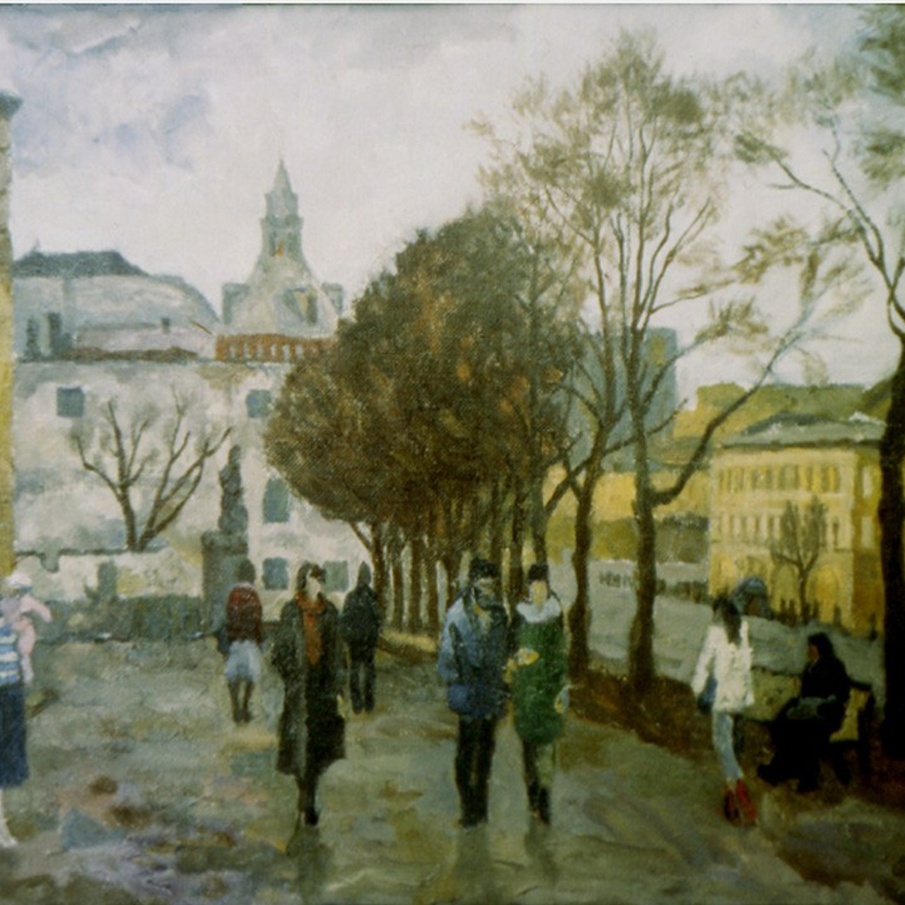 «Театральный проезд» 1997 год Собр. Д. Томас. Мадрид