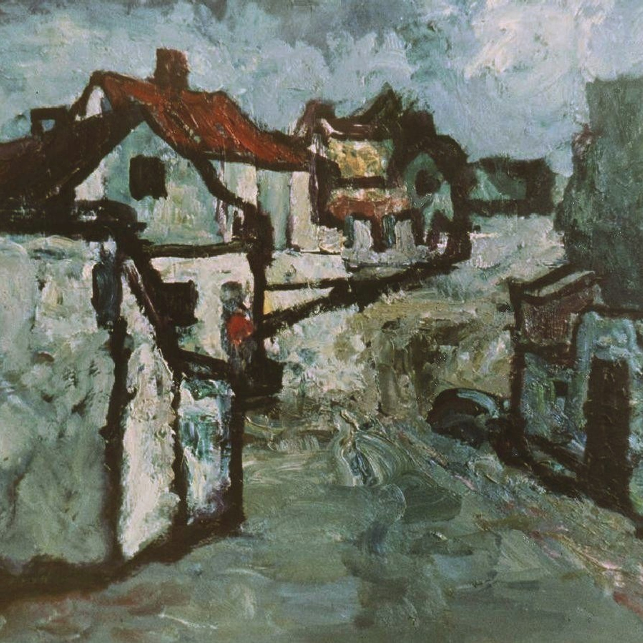 «Улочка в Феодосии» 1962 год Собр. Д. Томас. Мадрид