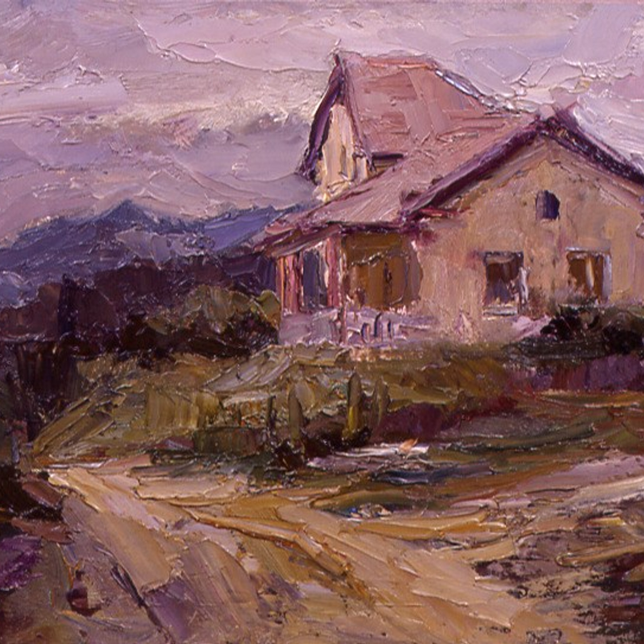 «Дом у дороги» 1958 год Собр. Д. Томас. Испания