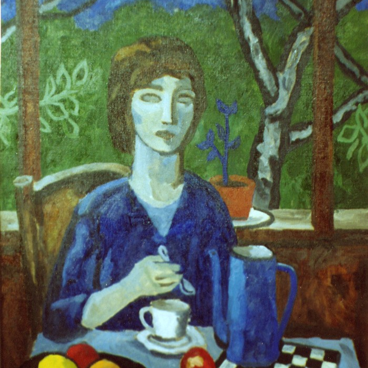 «В беседке» 2000 год Собр. Д. Томас. Мадрид