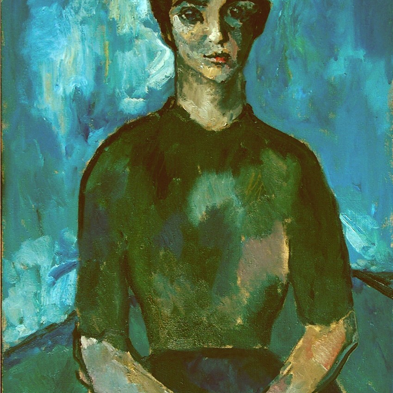 «Женский портрет» 1962 год Собр. Т. Вонг. Гонконг