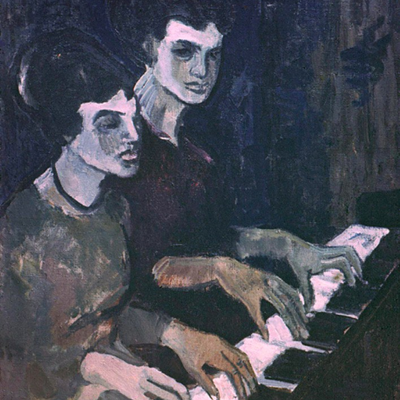 «В четыре руки» 1962 год Собр. Д. Томас. Мадрид