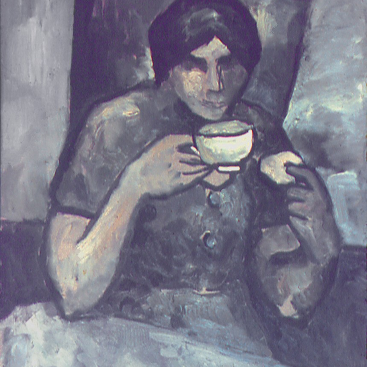 «Женщина с чашкой» 1962 год Собств. МОСХ