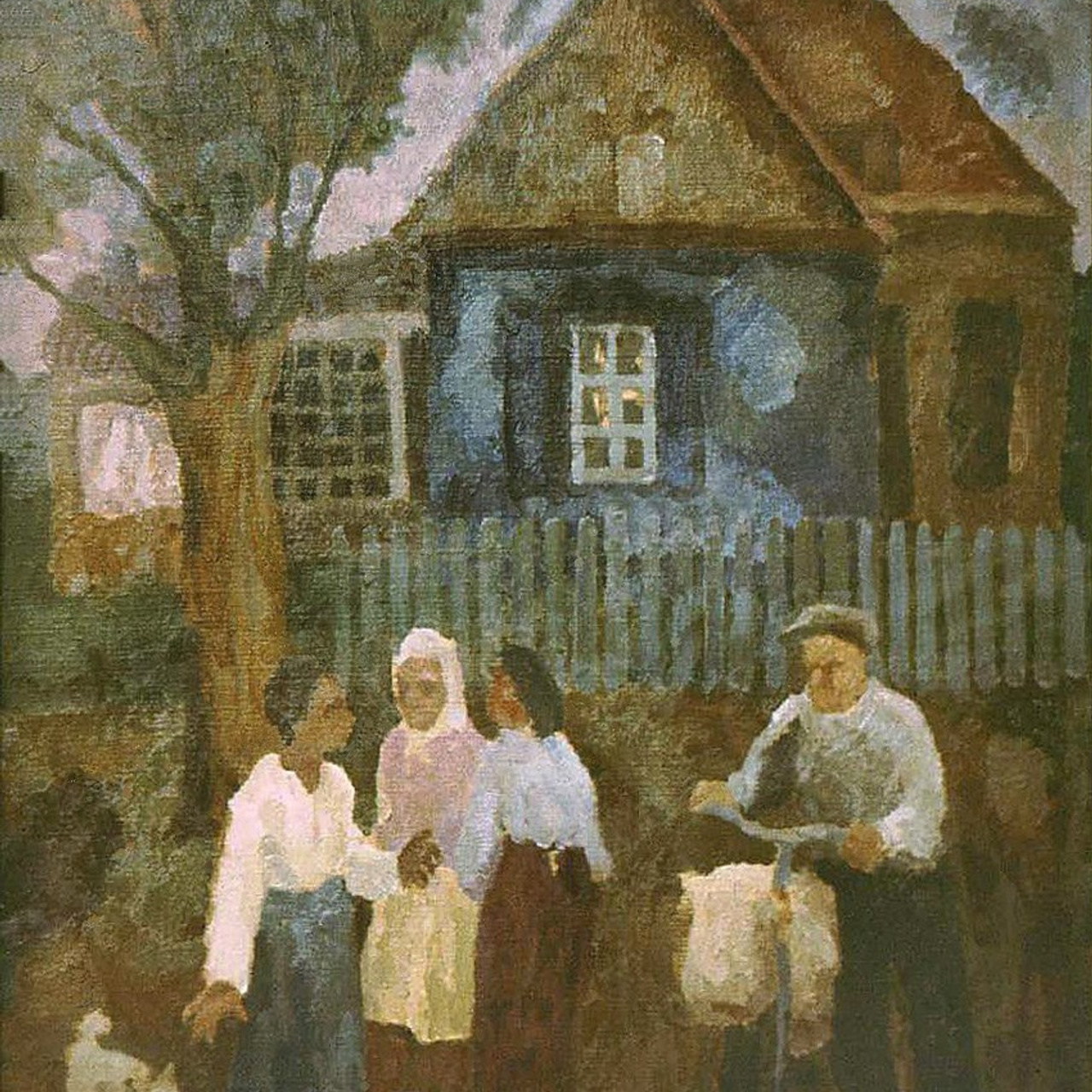 «Деревенские сплетни» 1988 год Собр. Д. Томас. Испания