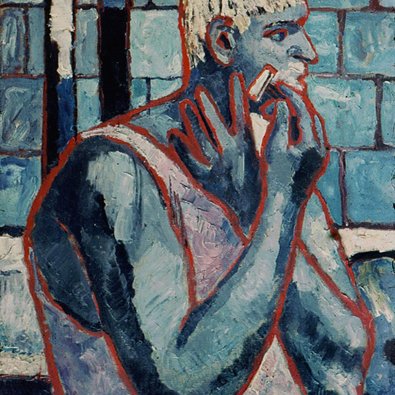 «Бреющийся» 1962 год Вологодская картинная галерея