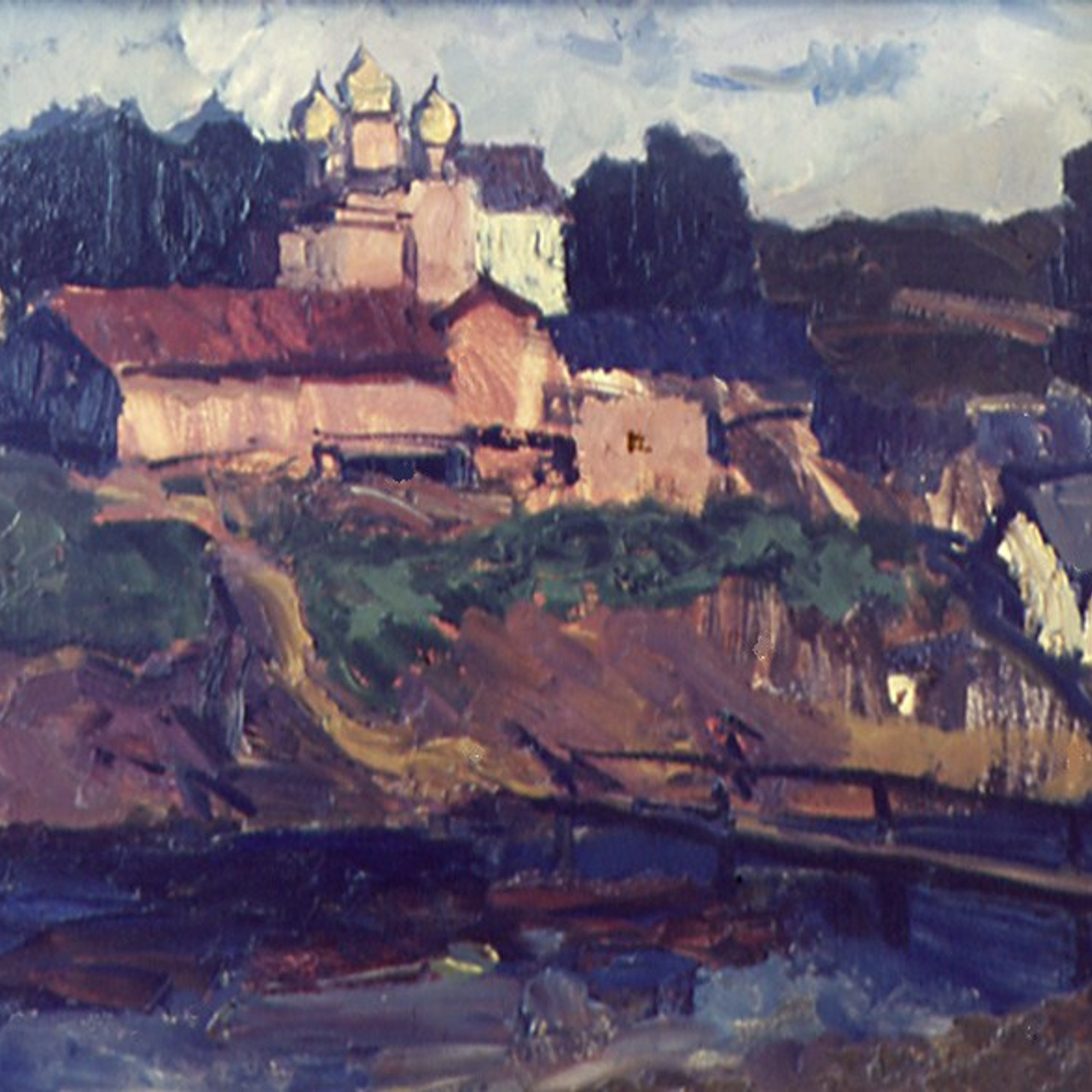 «Над рекой» 1961 год Собр. Д. Томас. Мадрид