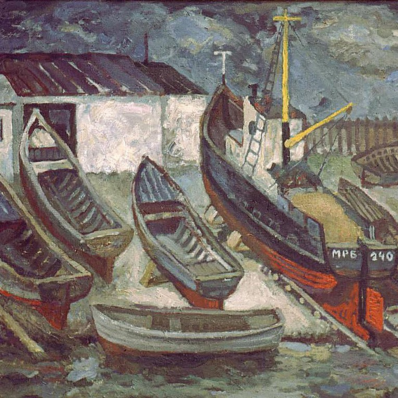 «Рыбачьи баркасы» 1978 год Собр. Д. Томас. Испания