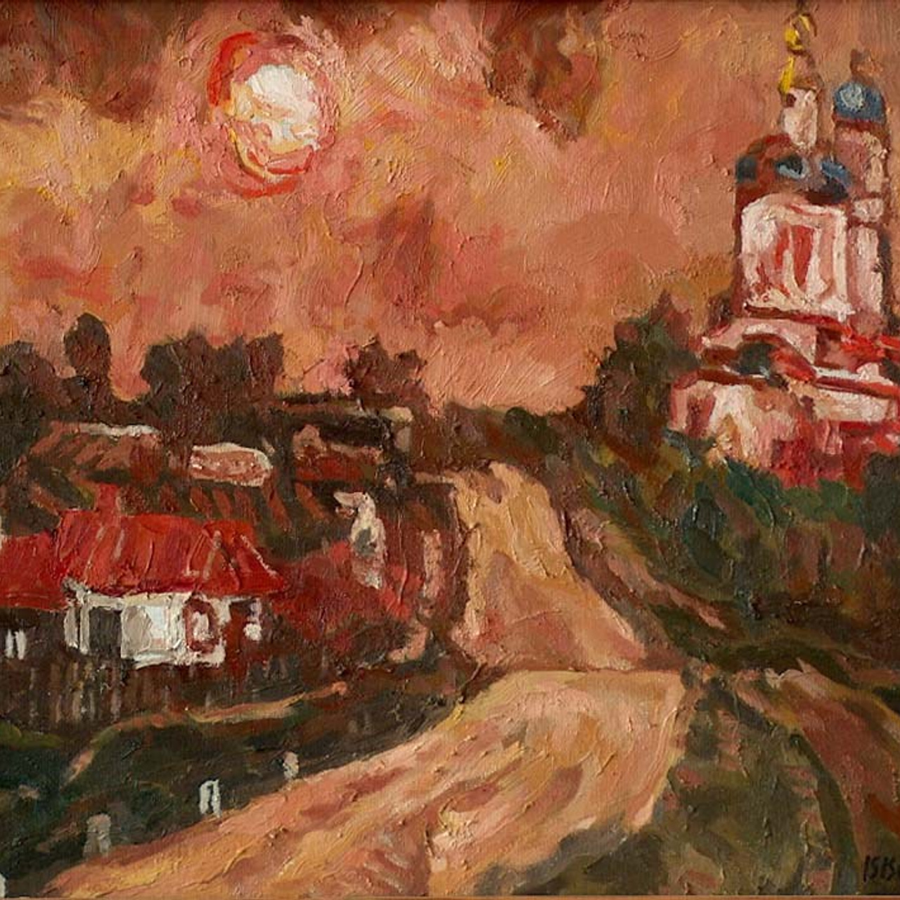 «Солнце в Рахманове» 2003 год Собр. А.Кастаньер. Испания