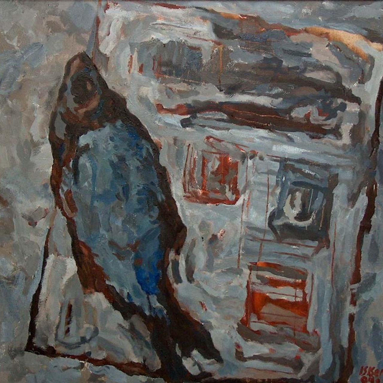 «Рыба на газете» 2004 год Собр. А.Миронова. Москва