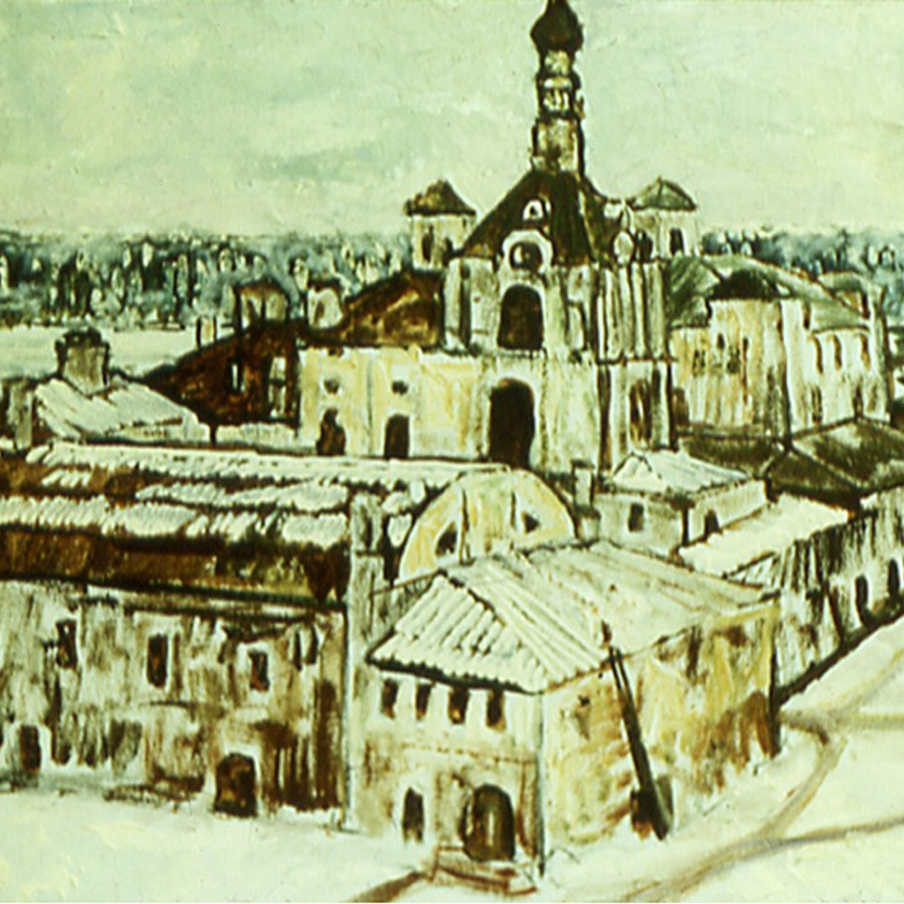 «Соловки зимой» 1969 год Алексинский музей